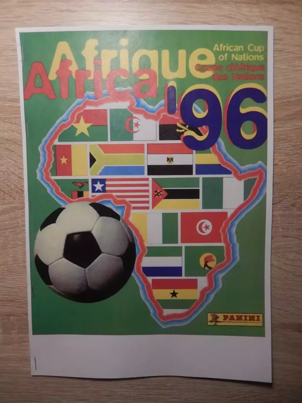 Журнал PANINI AFRICA 1996. Репринт.