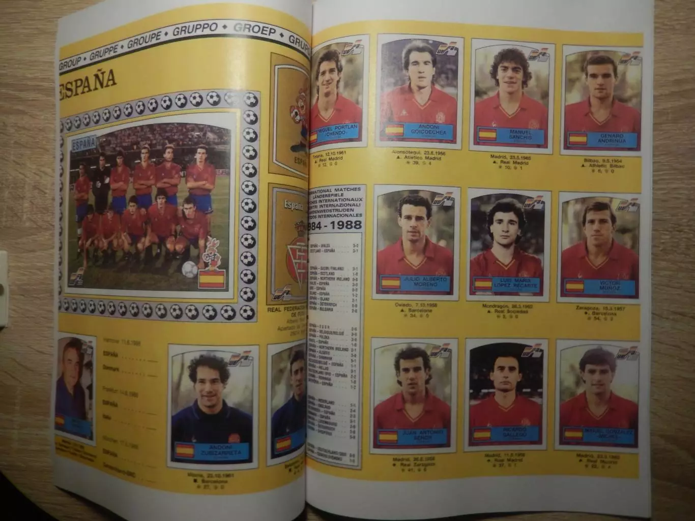 Журнал PANINI EURO 1988. Репринт. 1