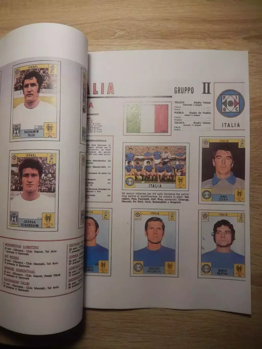 Журнал PANINI MEXICO 1970. Репринт. 1