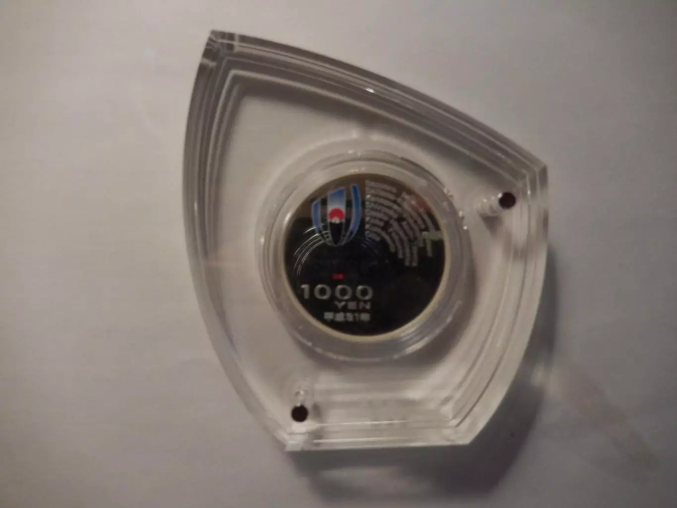 1000 йен Японии. Чемпионат мира по регби 2019 года. Серебро. 2