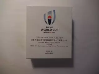 1000 йен Японии. Чемпионат мира по регби 2019 года. Серебро.