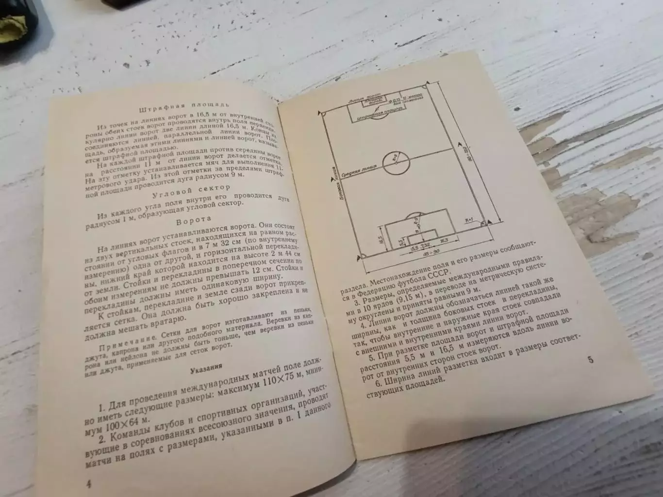 Правила соревнований Футбол 1973 2