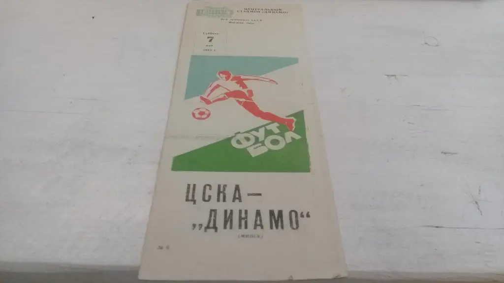 ЦСКА(Москва) - ДИНАМО (Минск) 7.05.1983
