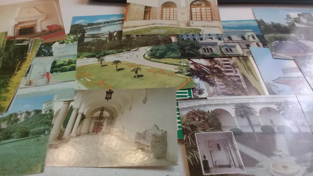 Ливадийский дворец комплект из 18 открыток 1988 г. 1