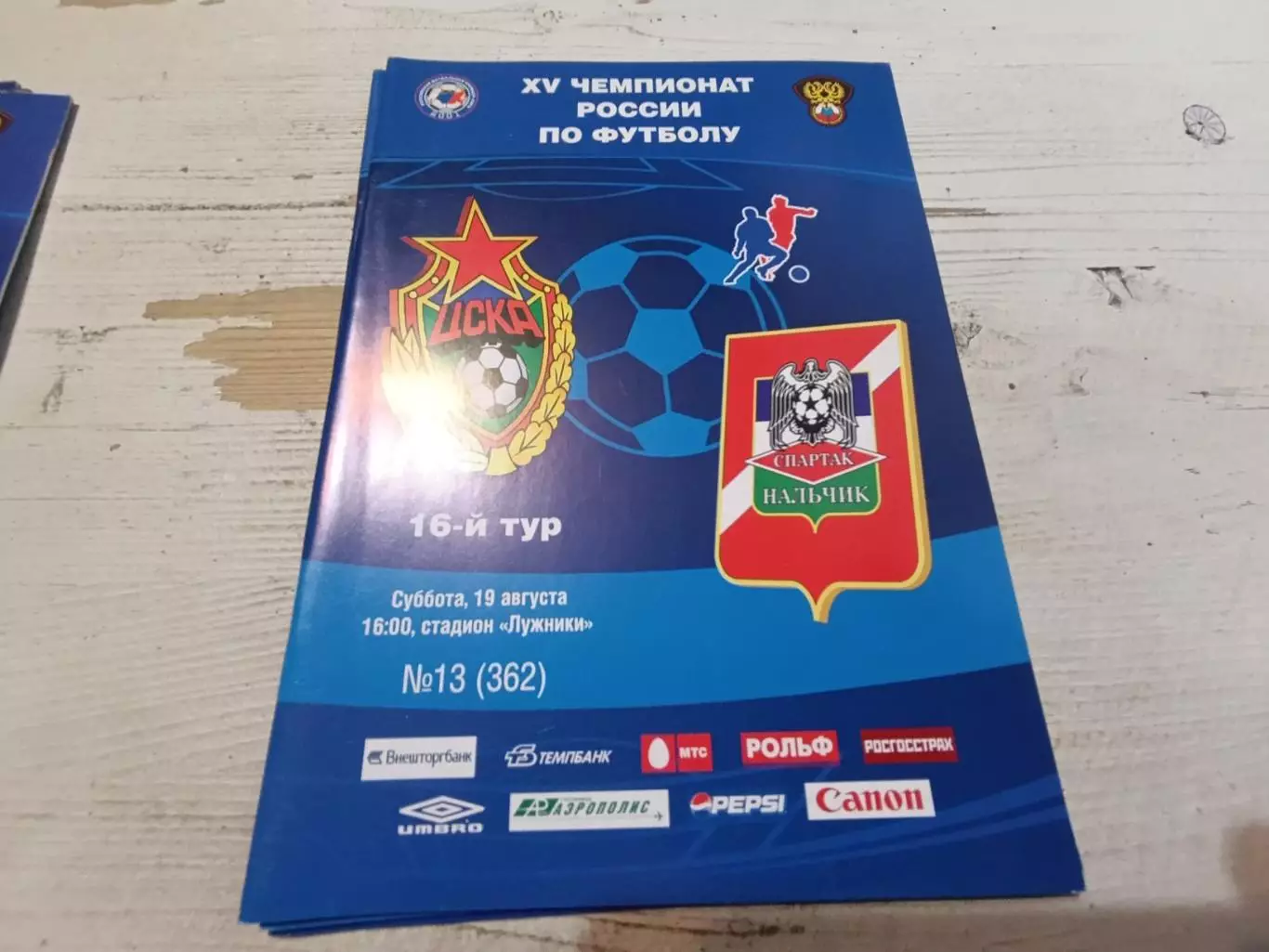 ЦСКА Спартак Нальчик 2006