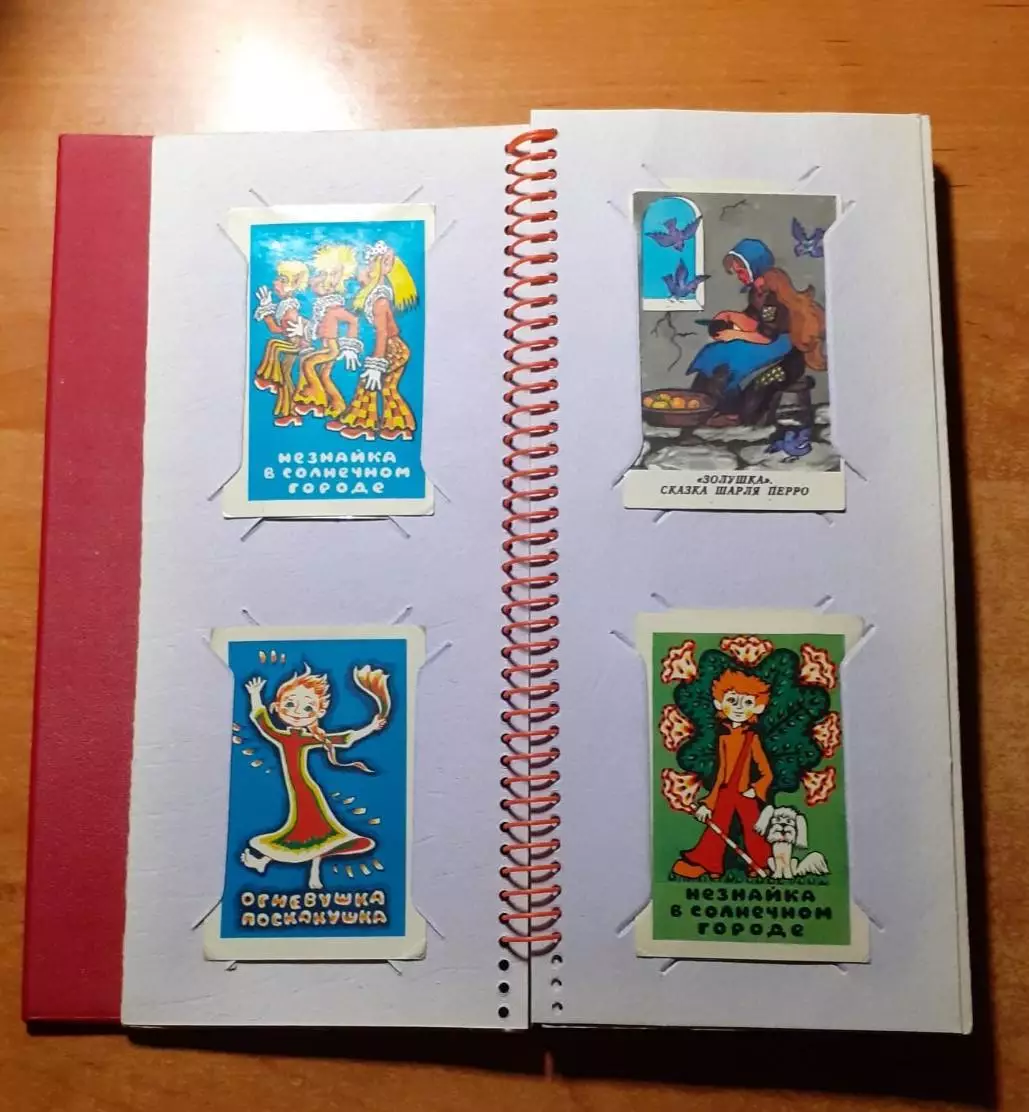 Календарики 60 штук. Коллекция в альбоме. Мультфильмы. 4