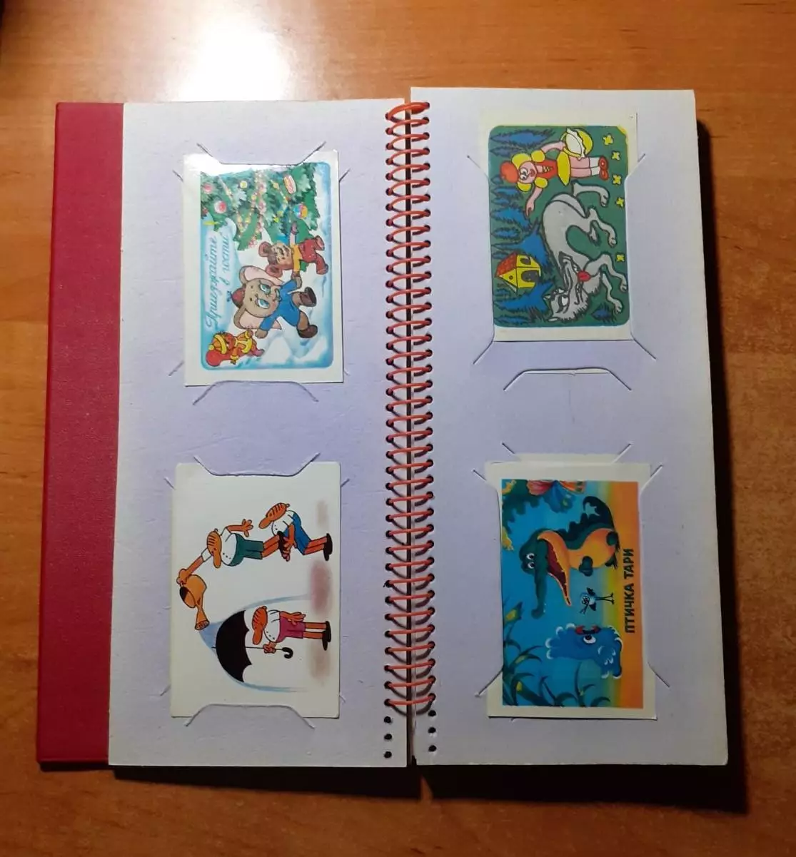 Календарики 60 штук. Коллекция в альбоме. Мультфильмы. 5