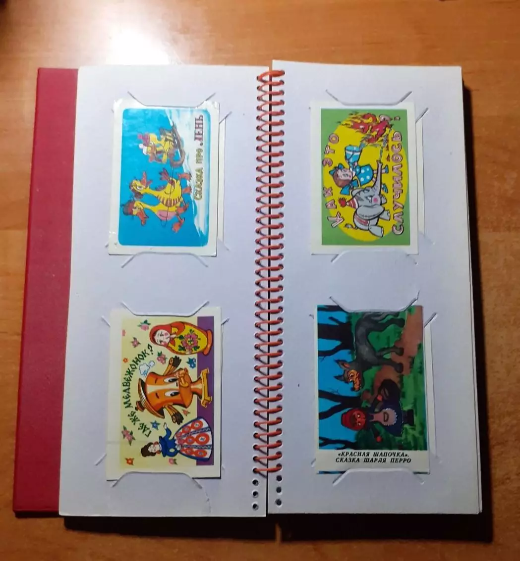 Календарики 60 штук. Коллекция в альбоме. Мультфильмы. 7