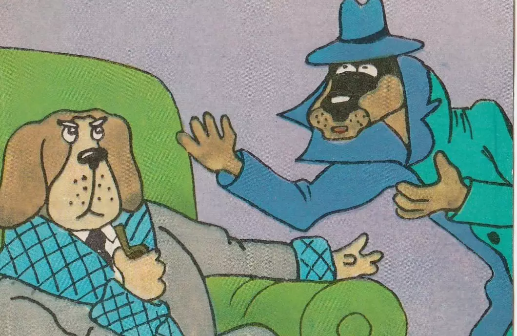 Календарик 1990 г. (сентябрь). Мультфильмы. Космическая загадка