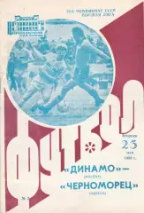 Динамо Москва - Черноморец Одесса 23.05.1989г.
