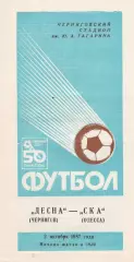 Десна Чернигов - СКА Одесса 2.10.1987г.