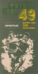 Нефтчи Баку - Черноморец Одесса 11.09.1986г.