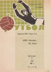 Ротор Волгоград - СКА Одесса 12.07.1982г. (2-й вид).