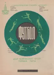 Динамо Ставрополь - СКА Одесса 4.09.1980г.