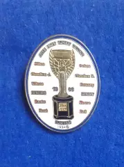 Англия чемпион мира по футболу 1966 г. с перечнем фсех фамилий.