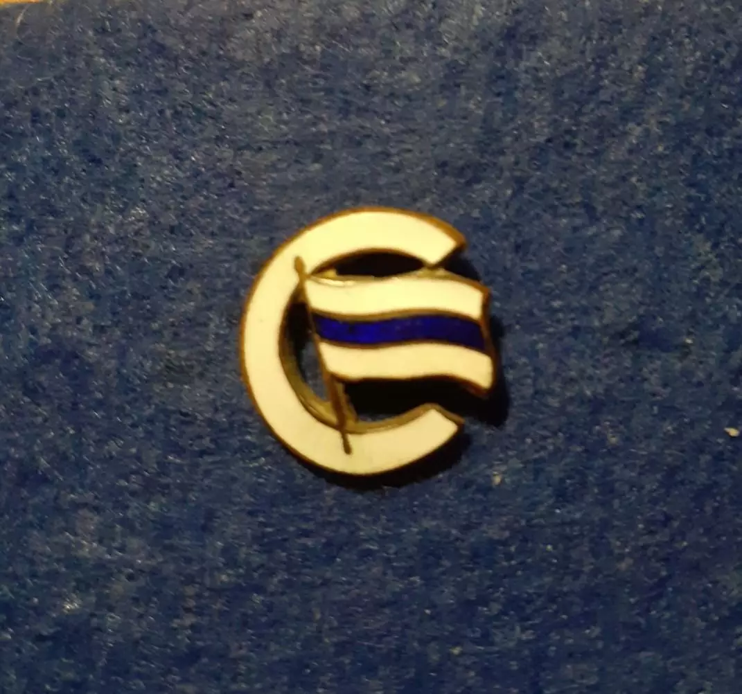 Членский знак ДСО Строитель.