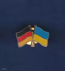 Флаг. Прапор. Украина-Германия. Україна-Німеччина. Патріотика.