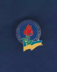 Соціал-демократична партія України об'єднана. Прапор України.