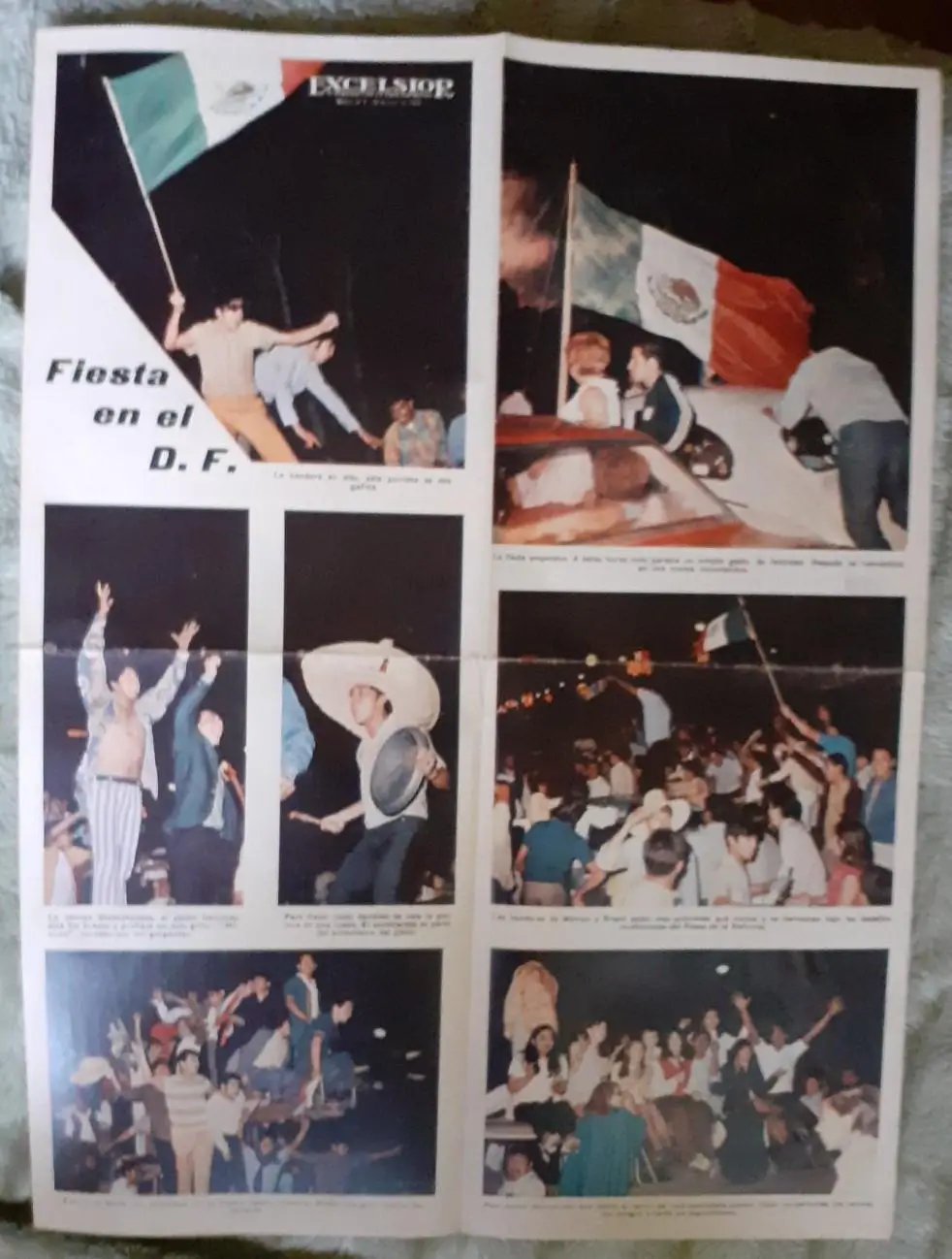 EXELSIOR (Газета национальной жизни. Мехико). 10.06.1970 г.