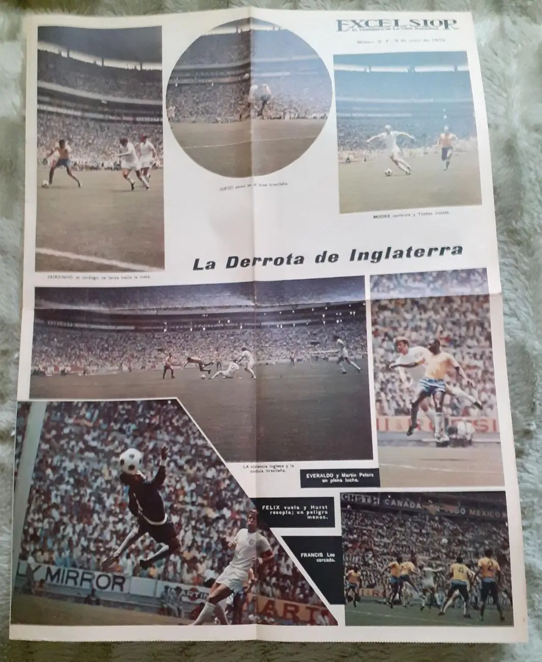 EXELSIOR (Газета национальной жизни. Мехико). 09.06.1970 г.