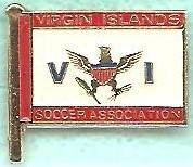 Флаг 189. Виргинские о-ва, США, федерация футбола.