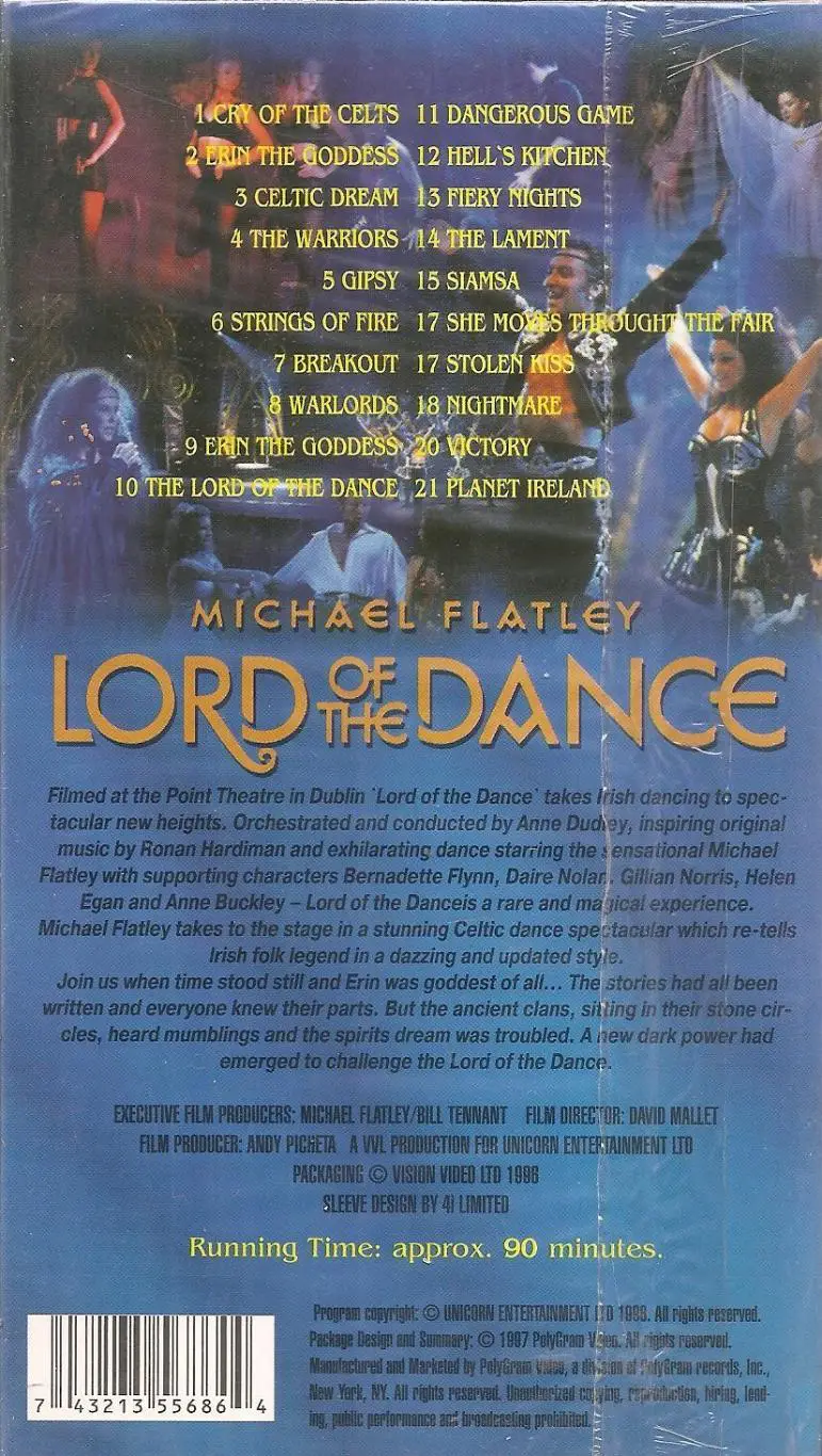 Lord of the Dance.(«Повелитель Танца», либо «Властелин Танца», «Король Танца») 1