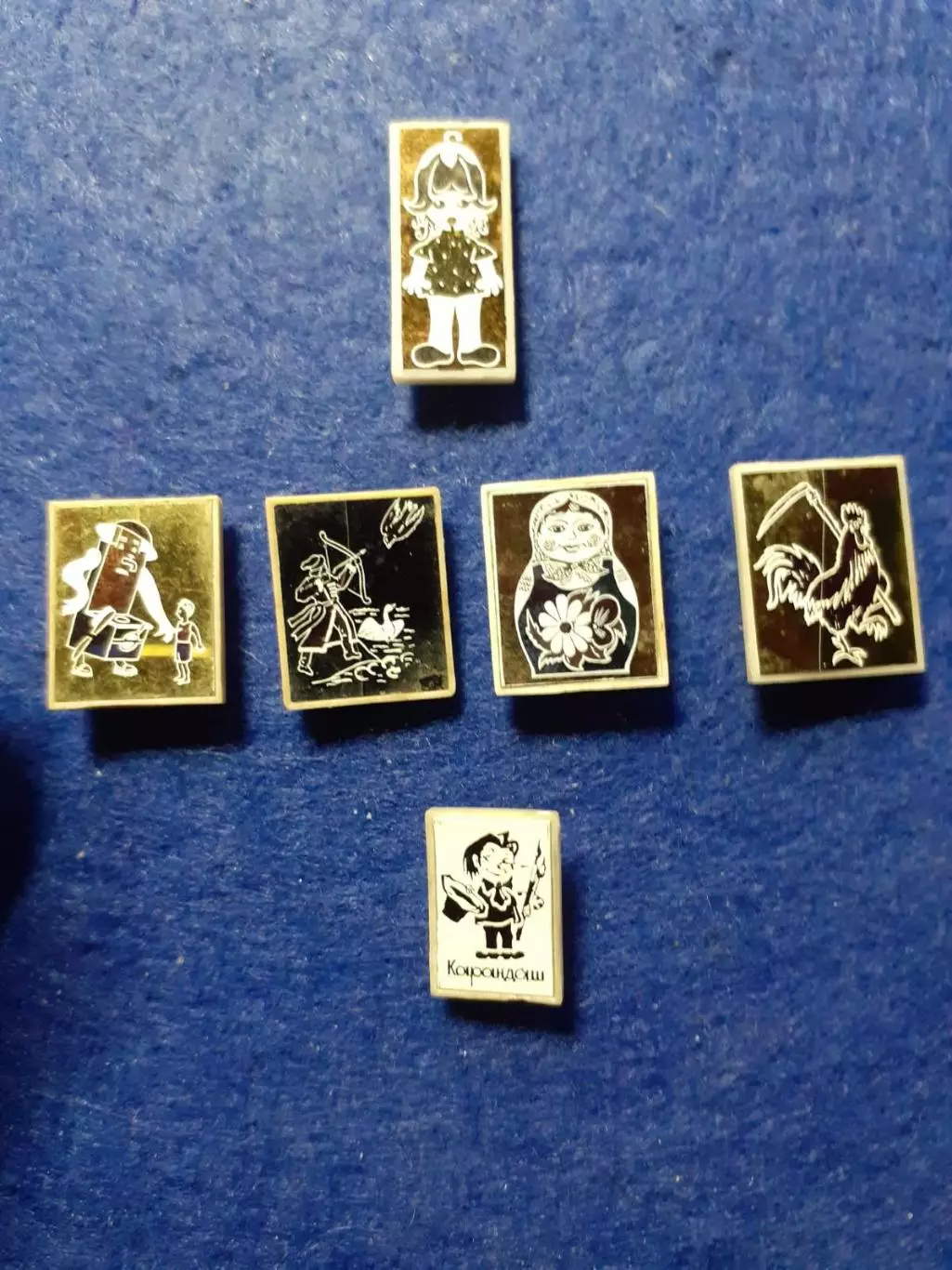 Сказки. Ситалл. 6 шт. одним лотом.