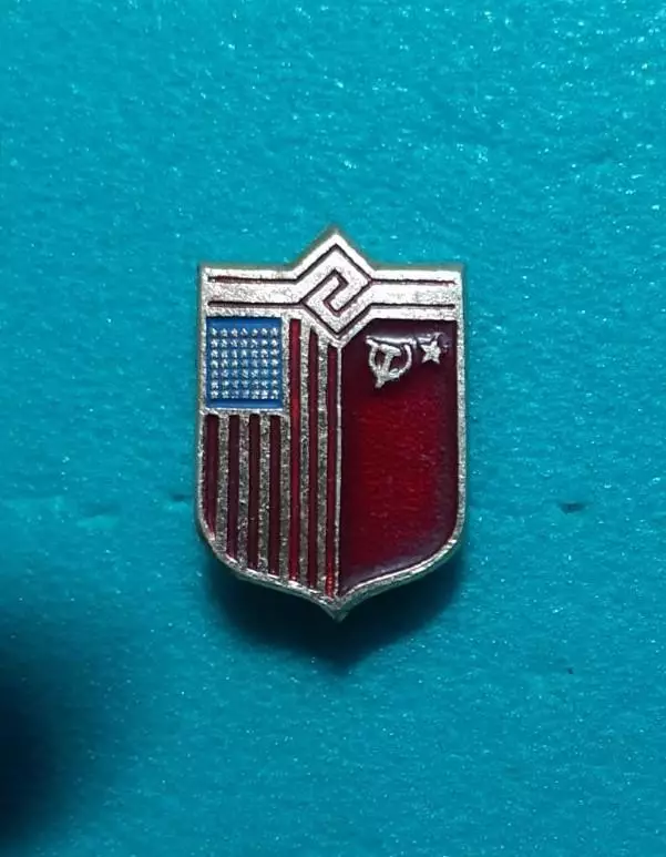 Флаг СССР - США.