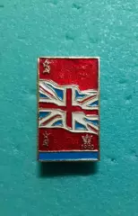 Флаг СССР, УССР, Великобритании. 1990.