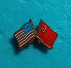 Флаг СССР, США.