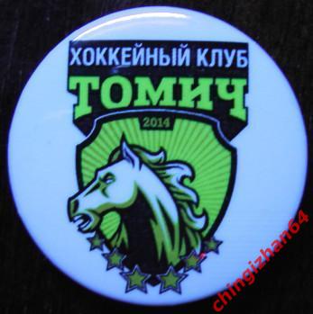 Хоккей с шайбой, значок, Томич/Томск