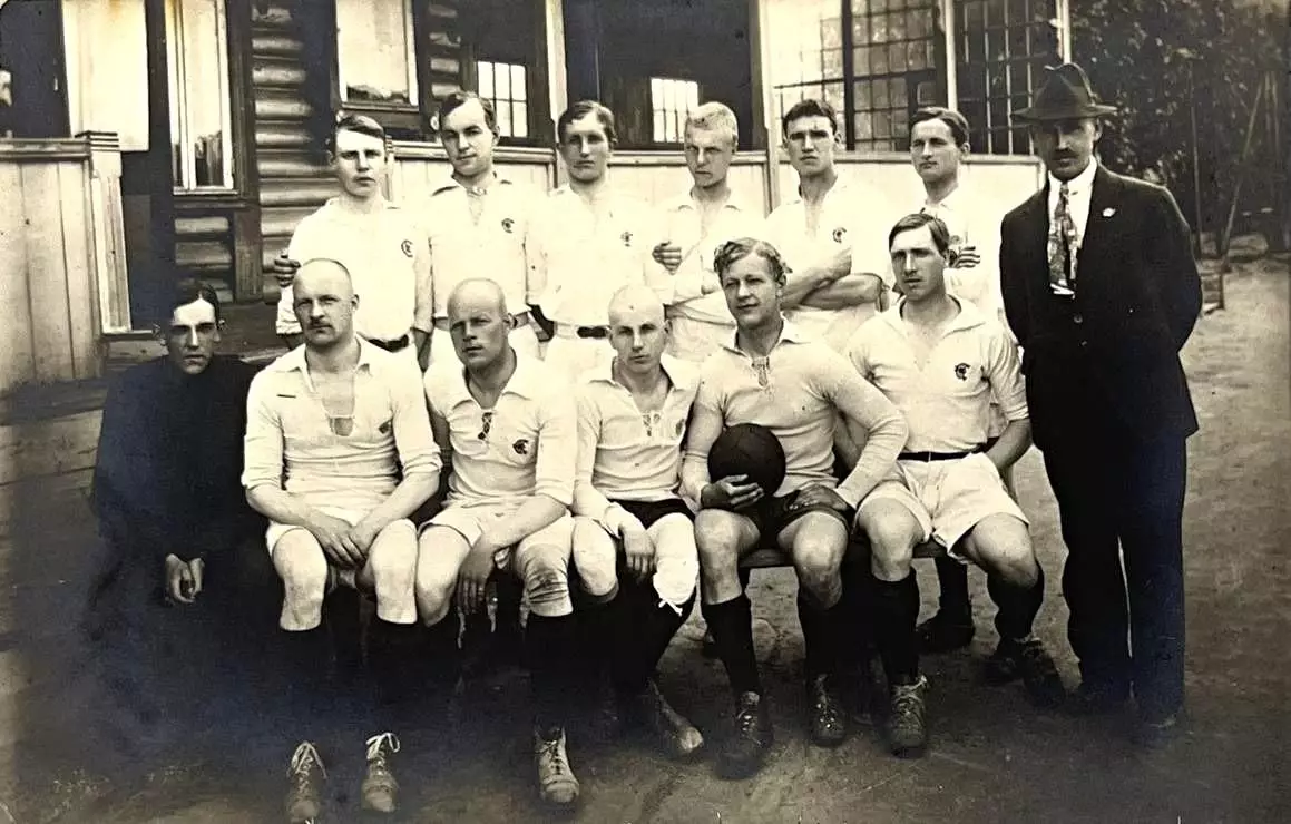 Значок Кружок футболистов Сокольники (К.Ф.С.) 5