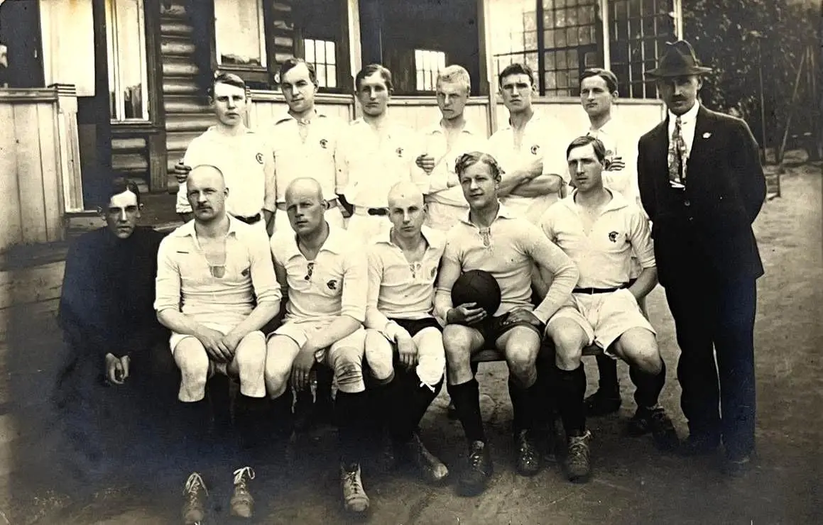 Значок Кружок Футболистов Сокольники (КФС) 3