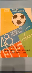 30.06.1985г. - Динамо (Минск) - Зенит (Ленинград / Санкт-Петербург).
