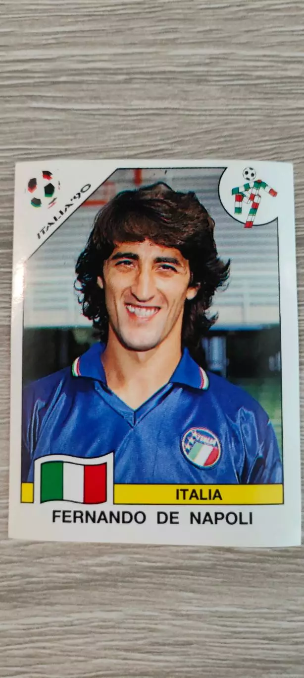 Италия 1990 - сборная Италии - FERNANDO DE NAPOLI (номер 50)