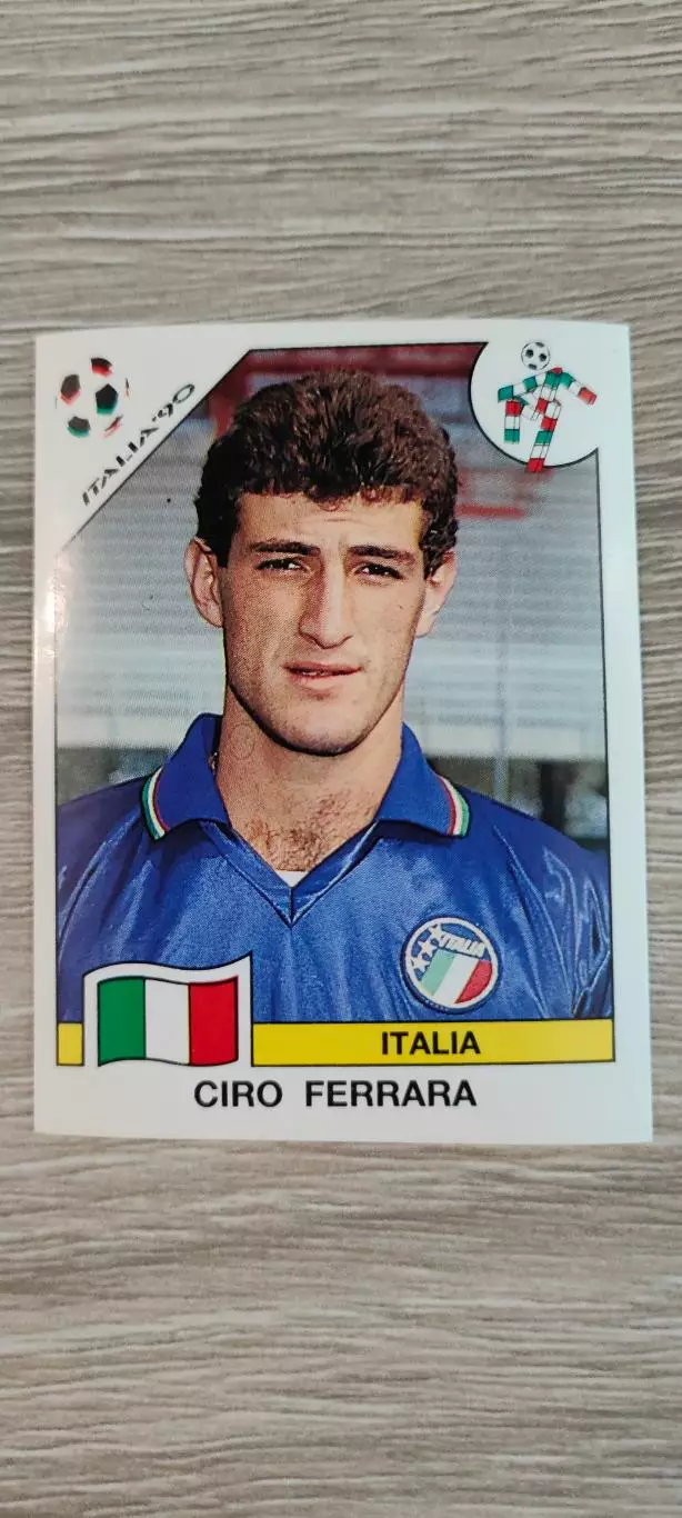 Италия 1990 - сборная Италии - CIRO FERRARA (номер 45)