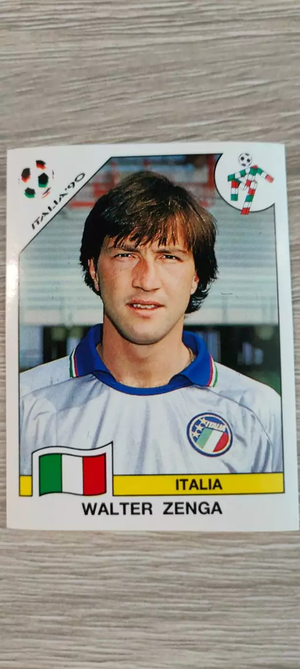 Италия 1990 - сборная Италии - WALTER ZENGA (номер 39)