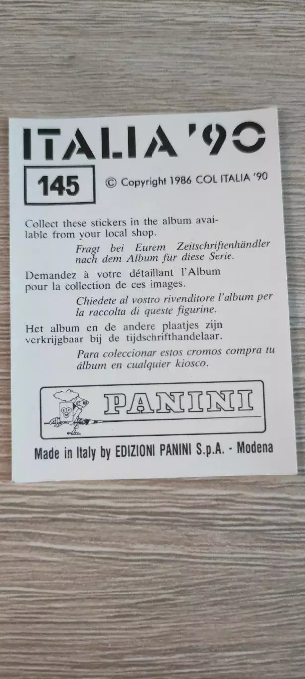 Италия 1990 - сборная СССР - АЛЕКСЕЙ МИХАЙЛИЧЕНКО (номер 145) 1