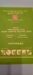 17.03.1983г. - Сокол (Киев) - Химик (Воскресенск)
