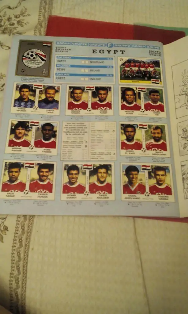 Альбом Италия 1990. Полностью собран. 1