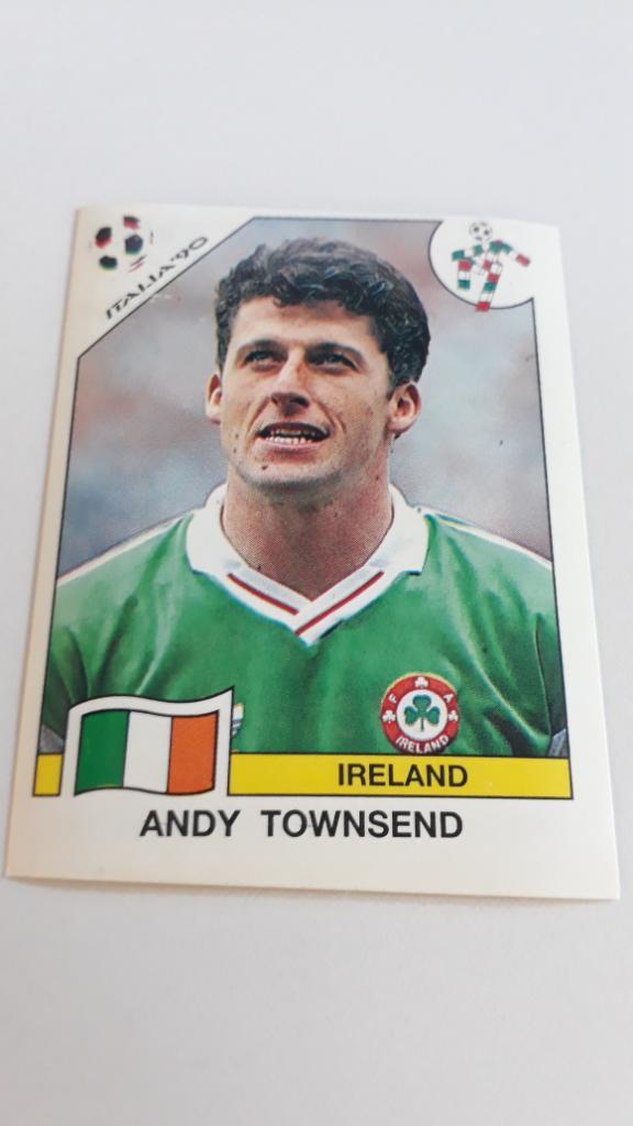 Andy Townsend - Ирландия (Панини - Италия 1990)