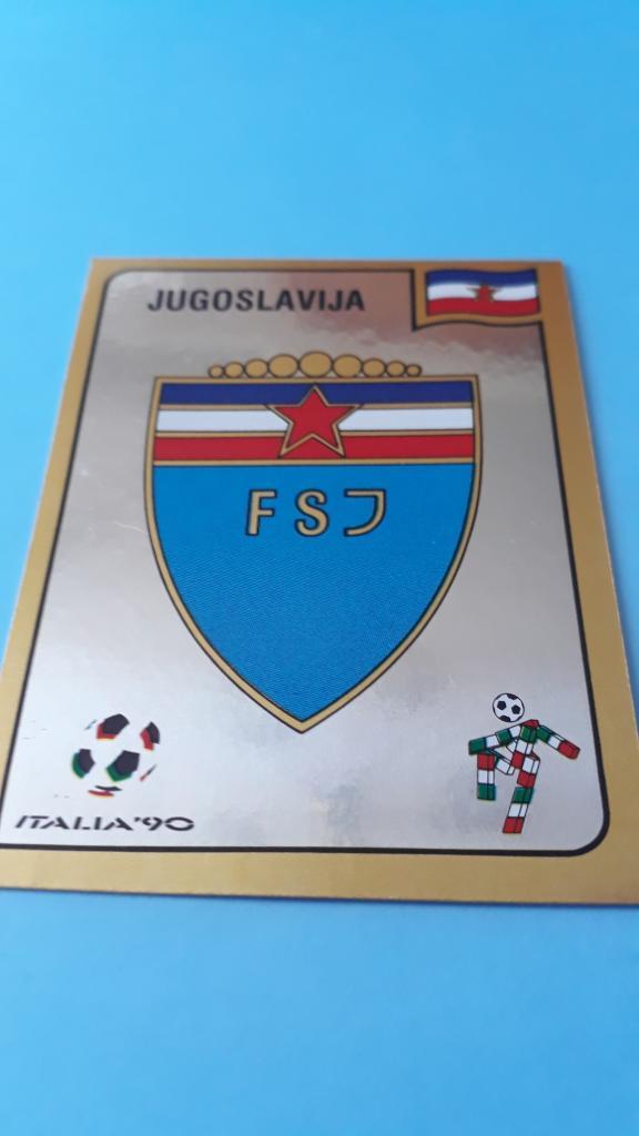 Сборная Югославия(Панини - Италия 1990).