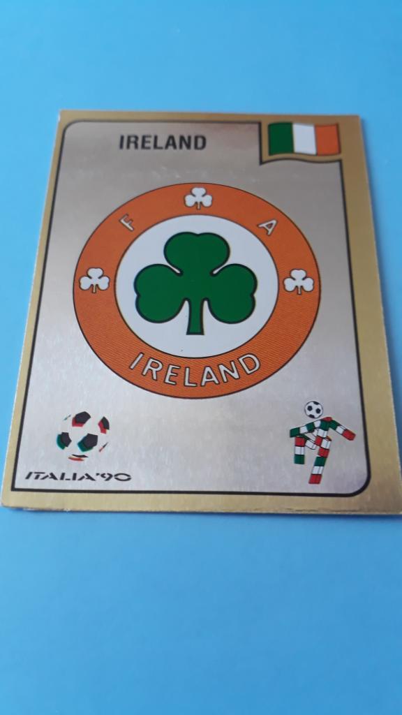 Сборная Ирландия (Панини - Италия 1990).