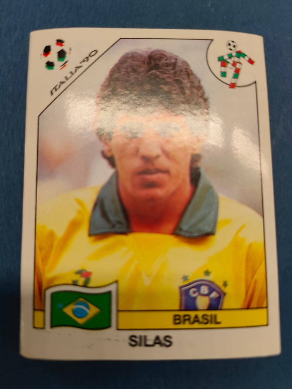 PANINI - Италия 1990. Сборная Бразилии 1