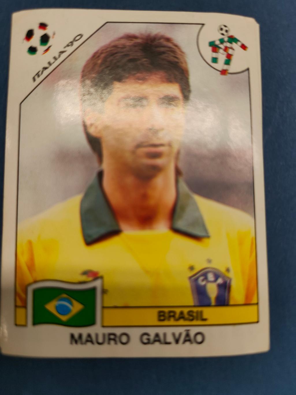 PANINI - Италия 1990. Сборная Бразилии 4