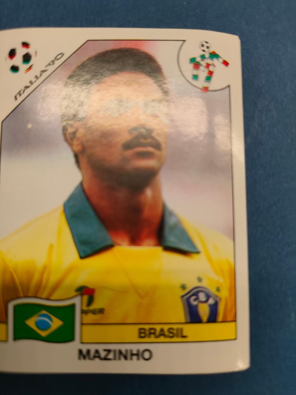 PANINI - Италия 1990. Сборная Бразилии 5