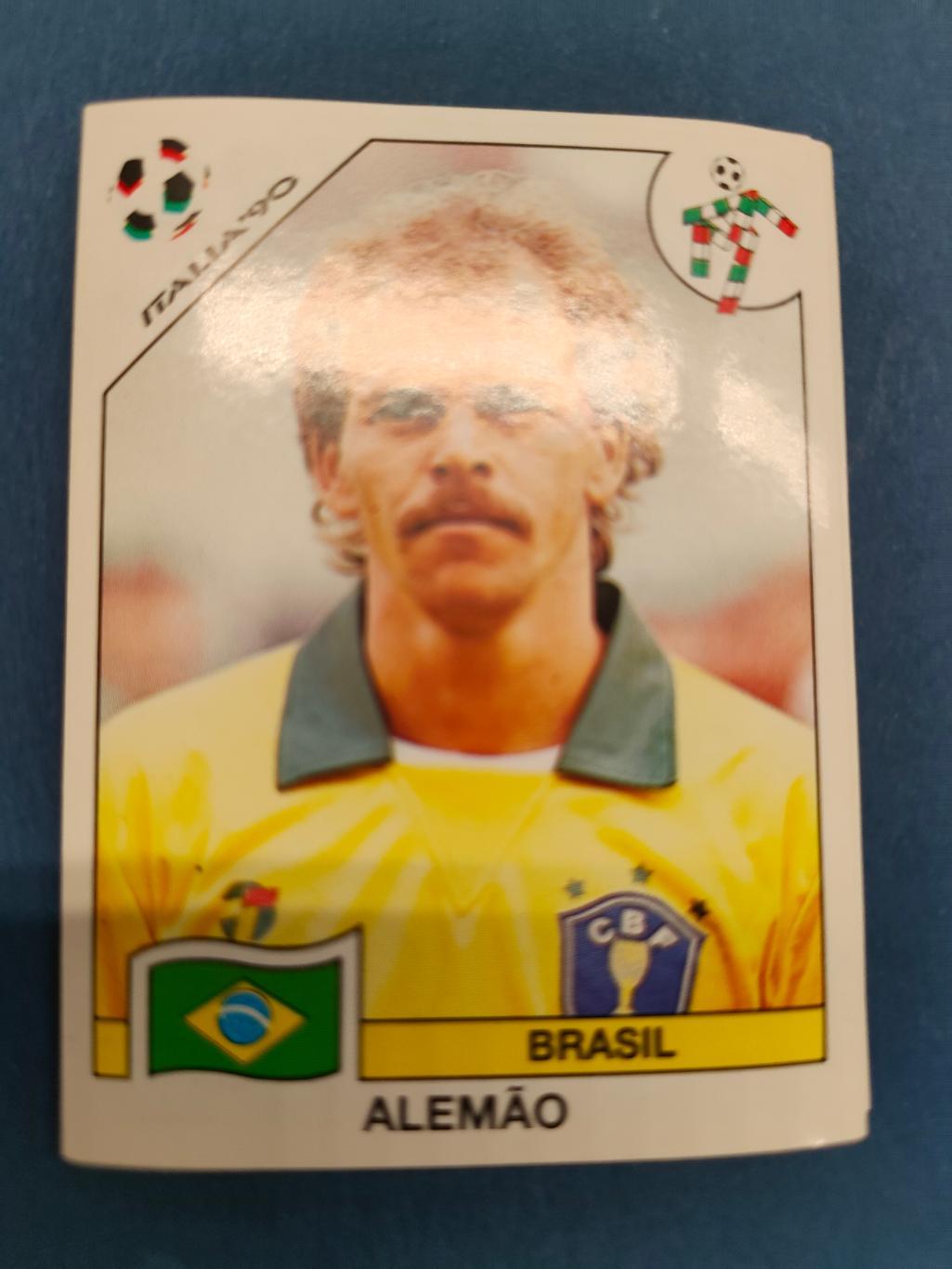 PANINI - Италия 1990. Сборная Бразилии 6