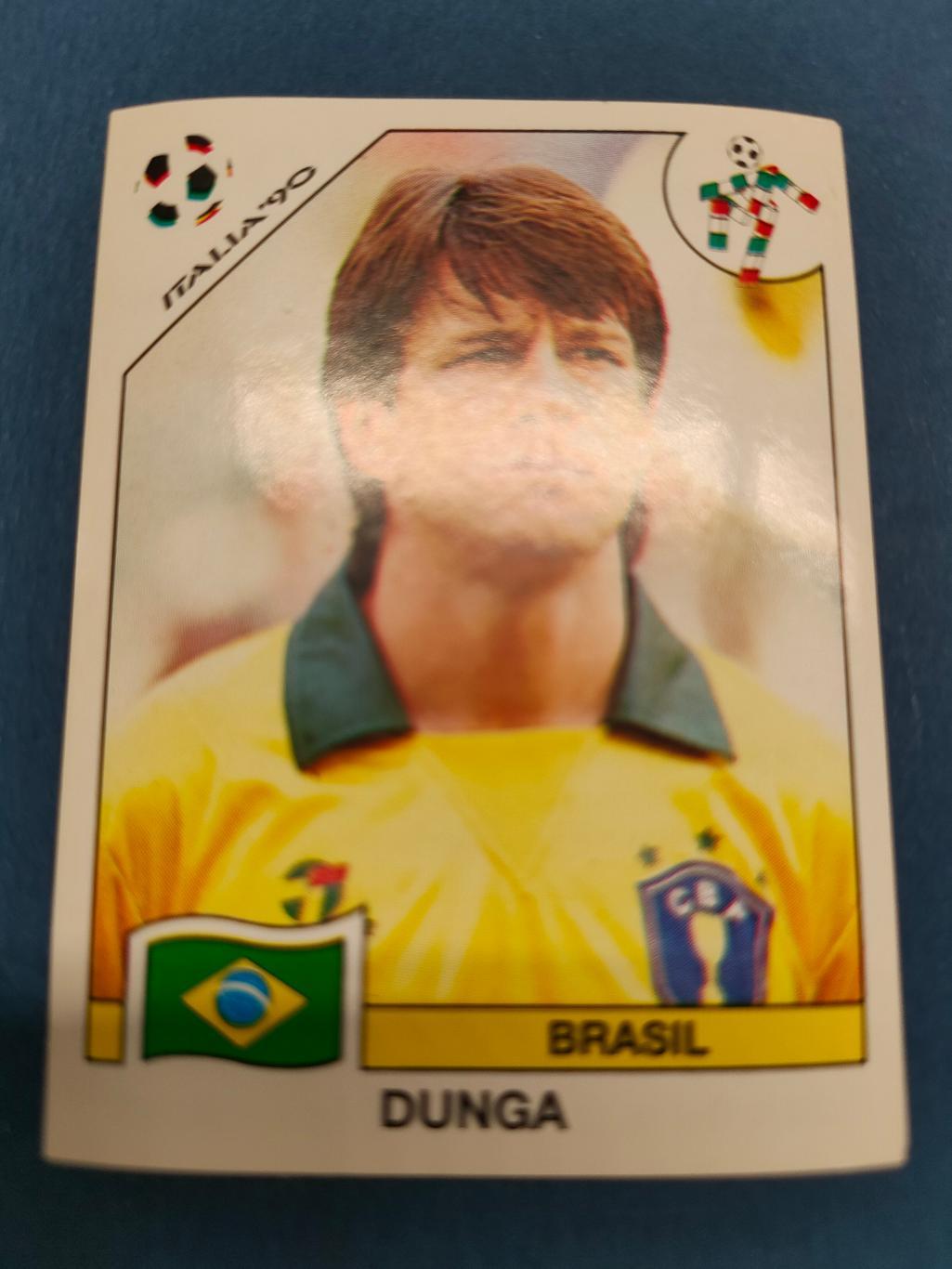 PANINI - Италия 1990. Сборная Бразилии 1
