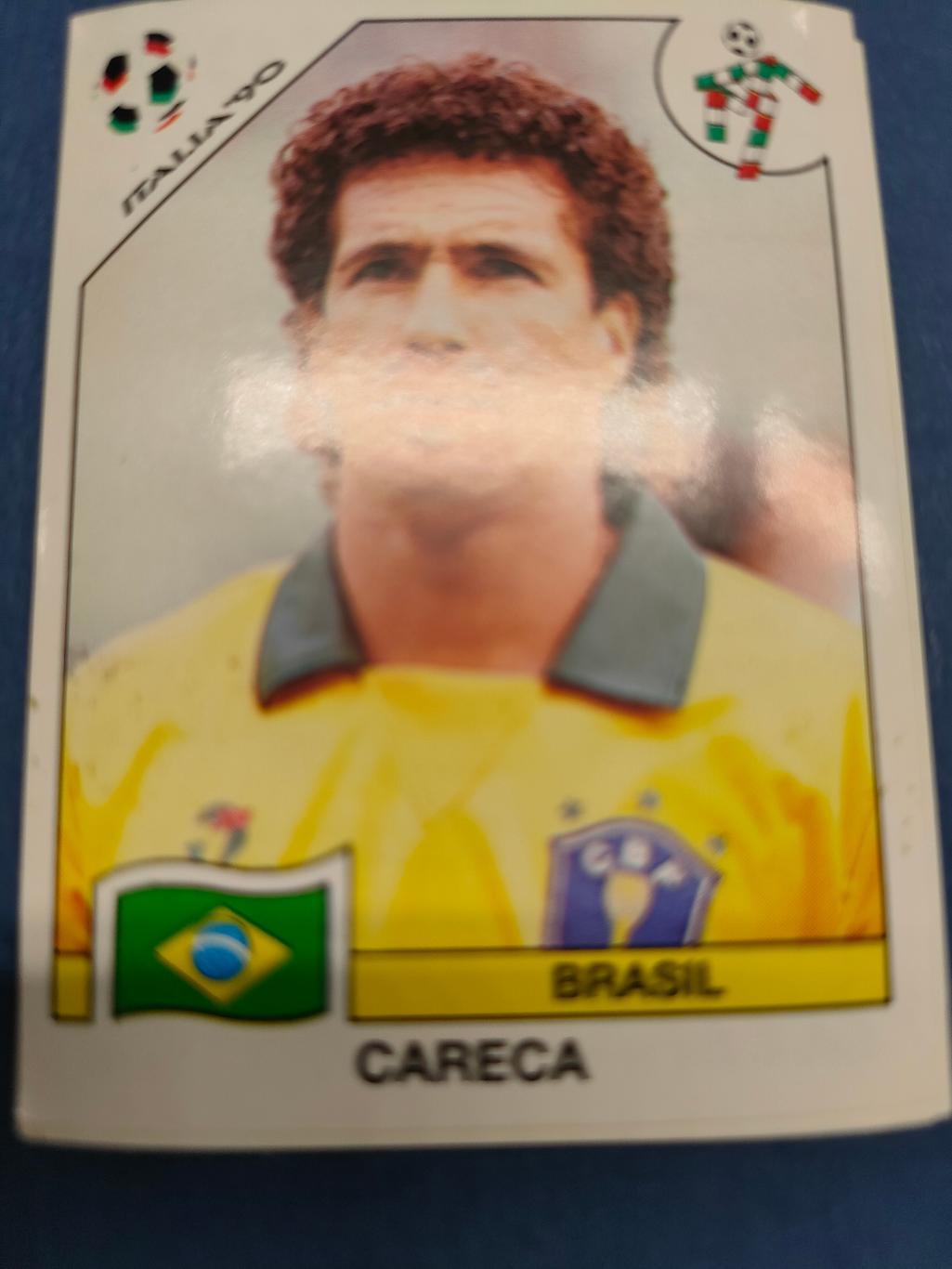 PANINI - Италия 1990. Сборная Бразилии 3