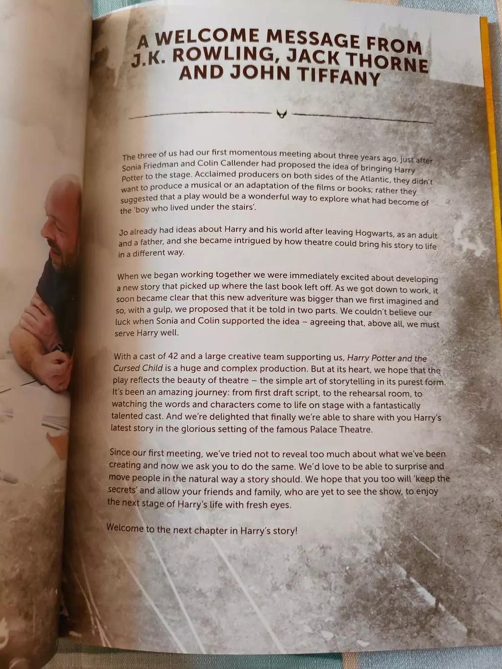 Гарри Поттер и Проклятое Дитя / Harry Potter and Cursed Child - театр.программка 1